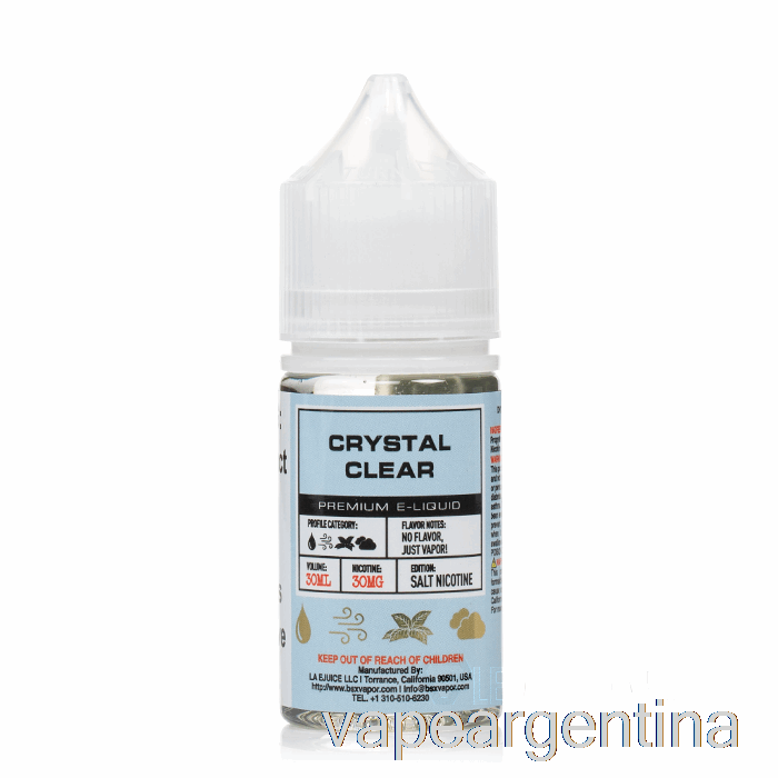 Cristalino - Serie Sales Bsx - 30ml 50mg Vape Argentina